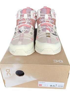 OnCloud Women's Cloudtrax Hiking Boots (Rose - Ivory, Women,9.5 )